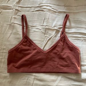 Jungmaven Bralette in Clay/Terracotta